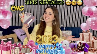 GIFT UNBOXING 2023 🥳❤️🔥😍  VLOG BY RABEECA KHAN [upl. by Bough]