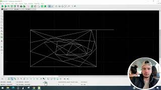 LIBRECAD DRAWING LINE TUTORIAL1 [upl. by Adnaral]