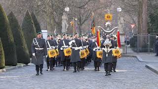 Yorckscher Marsch  Preußens Gloria 19012023 Schloss Bellevue [upl. by Eekaz114]