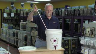 Winemaking Lesson 12  Starting the primary fermentation [upl. by Diannne]