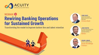 Webinar Rewiring Banking Operations for Sustained Growth [upl. by Partan]