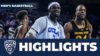 Arizona State vs UCLA Mens Basketball Highlights  202324 Season [upl. by Rozanne]