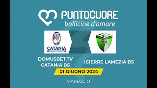 DomusbetTv Catania vs Icierre Lamezia  Poule Scudetto [upl. by Wyne453]