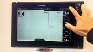 How To Disable Transducer on a Simrad EVO3 or EVO3s MFD [upl. by Nerte263]