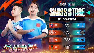 Nhánh 0W  0L SVG PQS xuất trận đối đầu tân binh  FVPL Autumn 2024  SWISS Stage 0109 [upl. by Rehtaef]