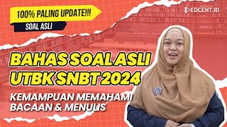 Soal Kemampuan Memahami Bacaan dan Menulis  Soal UTBK SNBT 2024  Part 7 [upl. by Minetta]