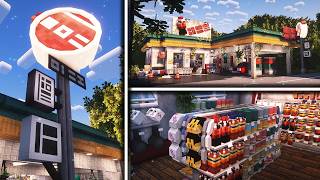 I Built a Cozy Highly Detailed Gas Station amp Convenience Store with Mods [upl. by Missy356]