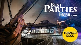 Best Parties Ever  Tobacco Dock Christmas Parties [upl. by Pompei]