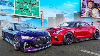 ACCIDENTES REALES EN AUTOPISTA JAPONESA 💥  BeamNG Drive [upl. by Burdelle585]