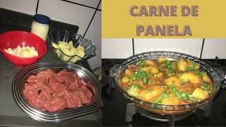 CARNE DE PANELA COM BATATAS SUPER SUCULENTA [upl. by Clardy393]