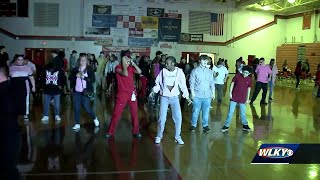 Waggener High School hosts Valentines Day dance for students with disabilities [upl. by Sarita]