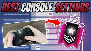 Champion BEST Settings amp Sensitivity  Rainbow Six Siege Console [upl. by Blanch]