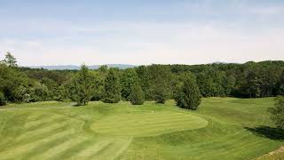 Massanutten Resort Woodstone Meadows Hole 2 Aerial View [upl. by Friday776]