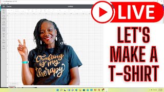 CRICUT FOR BEGINNERS LETS MAKE A TSHIRT [upl. by Soule138]