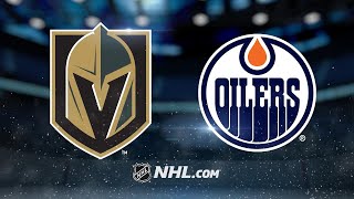 McDavid Oilers rout Golden Knights in 82 win [upl. by Ressay]