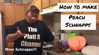 How to make Peach Schnapps [upl. by Narhet510]