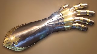 How to Make a Gothic Gauntlet Armor Tutorial [upl. by Anirdua540]