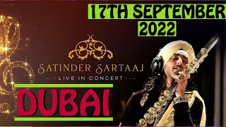 Satinder Sartaaj live performance in Dubai  Satinder Sartaj concert 2022 [upl. by Osnerol]