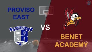 9 2023 Proviso East vs Benet Academy  St Charles East Thanksgiving Tournament [upl. by Mignon778]