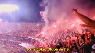 Nova Música para a Torcida do SPFC  São Paulo FC [upl. by Dymphia240]