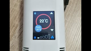 Touchscreen Arduino MKR Modbus amp ESP32 thermostat [upl. by Grantham]