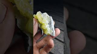 Brucite from Balochistan yellow balochistan pakistan india asia nepal burma fiji austria [upl. by Pelaga]