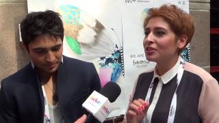 ESCKAZ live in Malmö Farid Mammadov Azerbaijan interview [upl. by Genevieve]