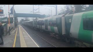 unidentified class 350s passing Marston green with tones 1032024 [upl. by Kopaz]