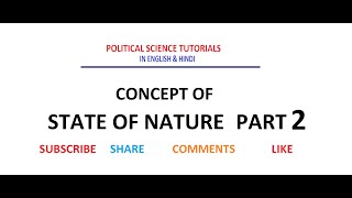 State of Nature by Hobbes Locke and Rousseau  Part 2 [upl. by Silra589]