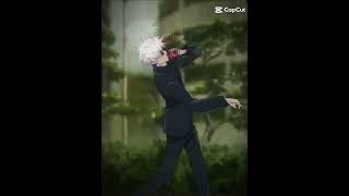 Gojo mopping 🔥anime trending amv gojo mopping shorts fyp [upl. by Aylmar696]