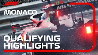 Qualifying Highlights  2021 Monaco Grand Prix [upl. by Einaej716]