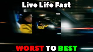 Roddy Ricch  Live Life Fast RANKED WORST TO BEST [upl. by Ayotl]