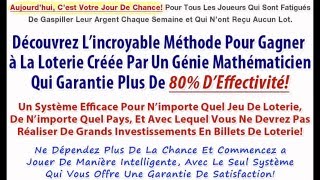 Loto National SYSTÈME POUR GAGNER AU LOTO ET EURO MILLIONS [upl. by Esorlatsyrc]