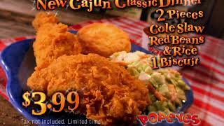 Popeyes Chicken amp Biscuits TV Commercial Historical 19972003 [upl. by Hnacogn]