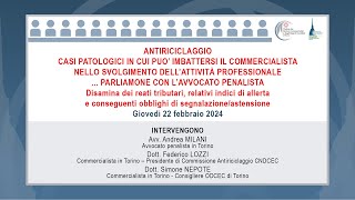 Antiriciclaggio casi patologici in cui può imbattersi il commercialista [upl. by Ocimad]