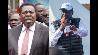 EUGENE WAMALWA EXPLOSIVE SPEECH ATTACKING RAILA ODINGA AND ODM TEAM [upl. by Sion]