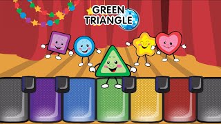 Fisher Price Shapes and Colors Music Show Game App Shapes and Colours  Baby and Toddler Games [upl. by Jardena564]