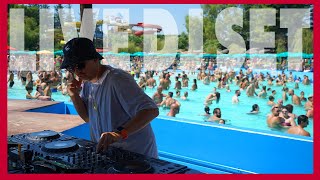 ACQUAPARK LIVE DJ SET  Remixes amp Mashups Of Popular Songs Mix  From Aqualand Vasto  Italy [upl. by Ahsetra]