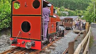 No 7 at the Corris Railway [upl. by Ennirroc]