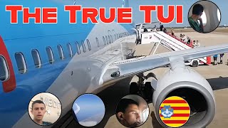 Unforgettable TUI Flight Experience Mahon to Stansted [upl. by Fachanan]