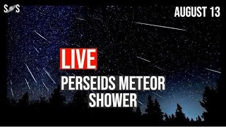 Perseid meteor shower 2023  In 10 countries  Live meteor shower  Peak of meteor shower [upl. by Lleira]