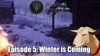 Medieval Dynasty  Episode 5  Winter is Coming [upl. by Akinehc]