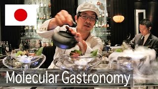 Incredible Molecular Gastronomy in Japan  Tapas Molecular Bar [upl. by Leesen]