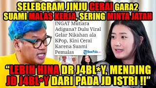 VIRAL SELEBGRAM MUTIARA ADIGUNA JINJU CAPEK L4Y4NI NF5U SUAMI SAMPAI NANGIS‼️ [upl. by Lyndsay]