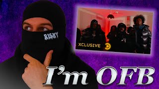 OFB Kash  IM OFB Music Video  Pressplay REACTION [upl. by Ymer110]