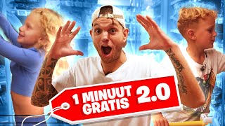 1 MINUUT GRATIS WINKELEN MET DE HELE FAMILIE 20 🤯 [upl. by Flo]