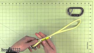 Sterling Prusik Loop with ISC Ring  TreeStuffcom 360 View [upl. by Rufe823]