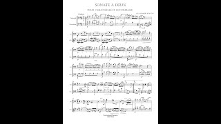 Jean Barrière – Sonate Cello amp Double Bass [upl. by Neelhtac486]