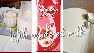 thick yogurt recipe lets make some [upl. by Gianna]