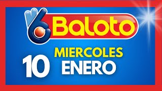 Resultados del BALOTO REVANCHA del MIERCOLES 10 de enero de 2024 💫✅💰 [upl. by Ordisy]